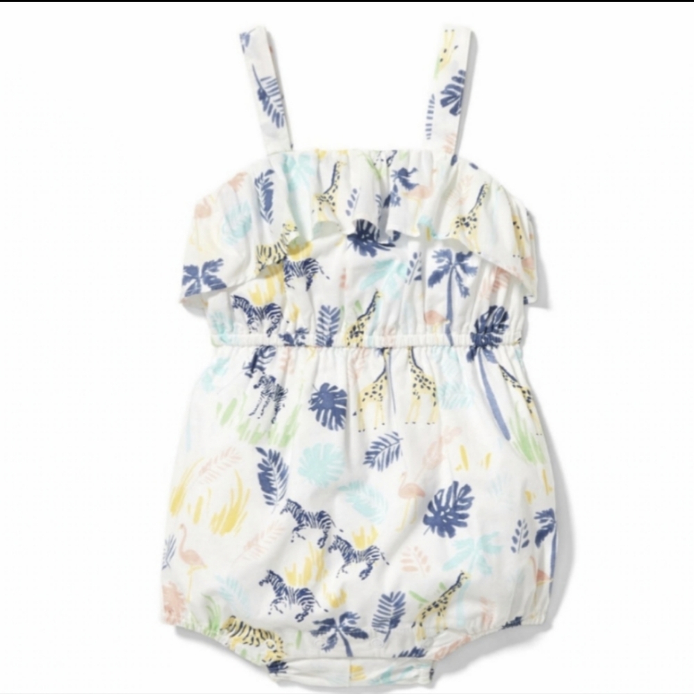Janie and Jack Toddler Girl Romper